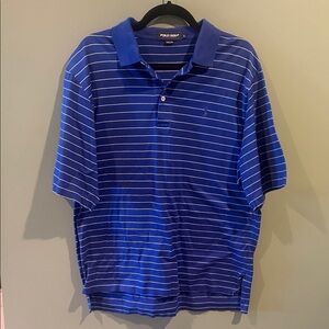 Polo by Ralph Lauren Navy and White Striped Shirt